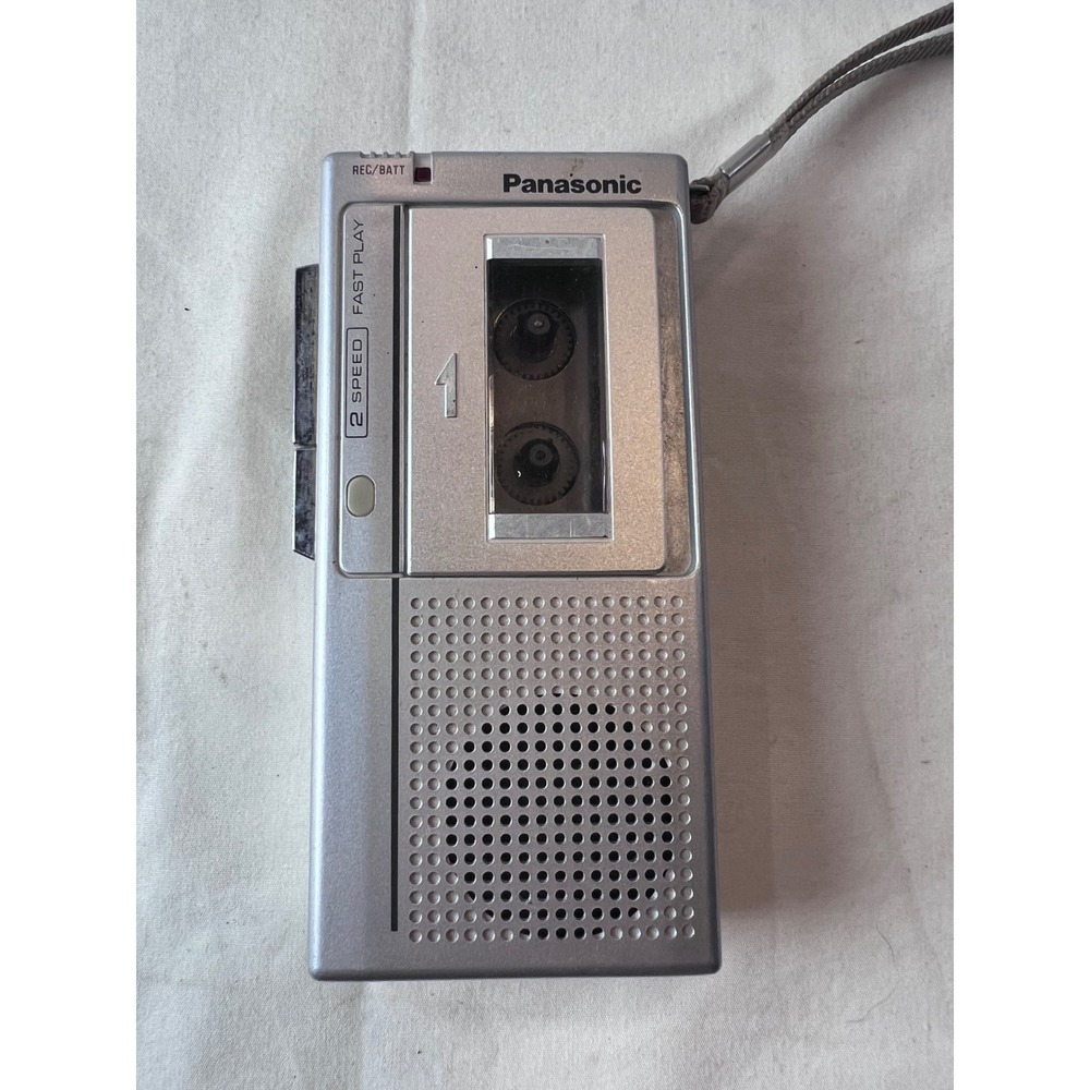 Panasonic RN-130 Microcassette Recorder Silver Vintage Handheld Made in Japan